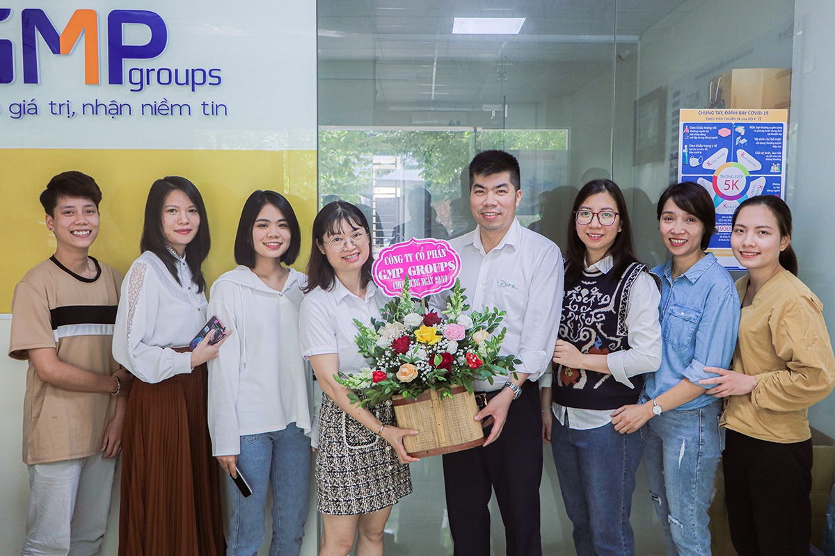 GMP Groups chúc mừng ngày phụ nữ Việt Nam